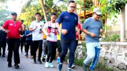 Wamendagri Bersama Pj. Gubernur NTB Olahraga Trail Running 