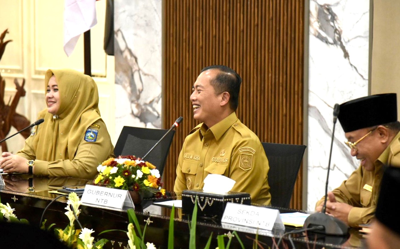 Gubernur Miq Iqbal berharap sinergi dan koordinasi sebagai langkah awal mewujudkan NTB Makmur Mendunia