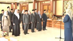 Pelantikan pejabat fungsional ini berlangsung di Ruang Rapat Tambora, Kantor Gubernur NTB