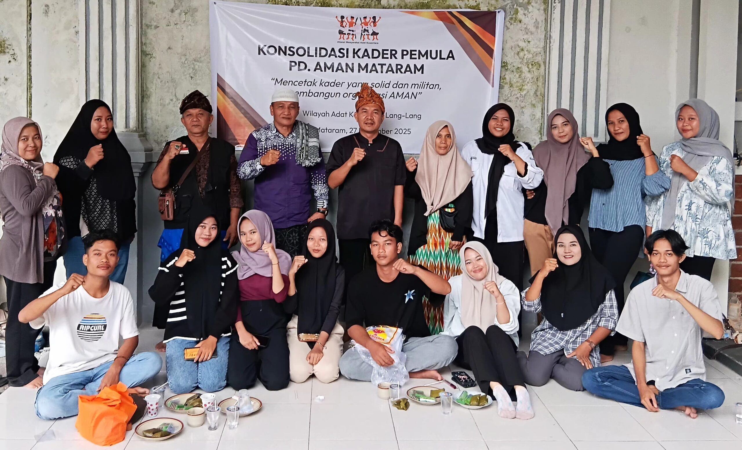 Konsolidasu Kade AMAN Pemula semua komunitas adat di Mataram